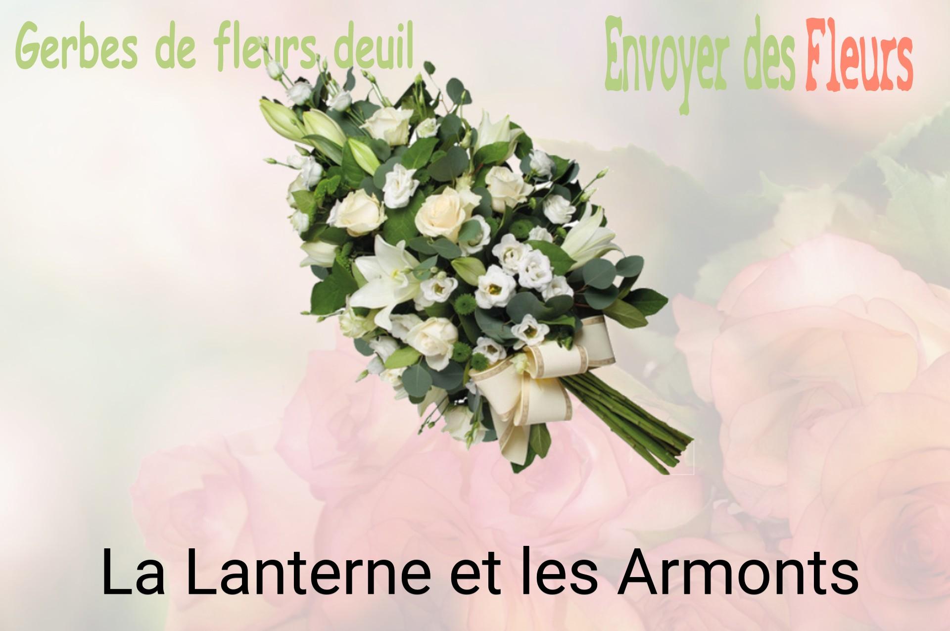 Gerbe de fleurs de deuil livrée à La Lanterne-et-les-Armonts